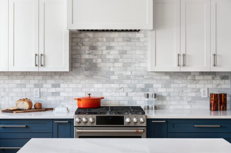 Frameless Cabinets White Countertops